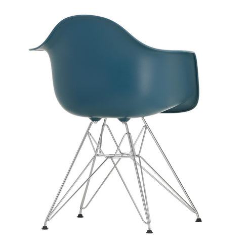 Cadeira de Braços em Plástico Eames DAR / Base Cromada